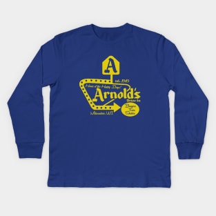 Arnold's Drive-In Kids Long Sleeve T-Shirt